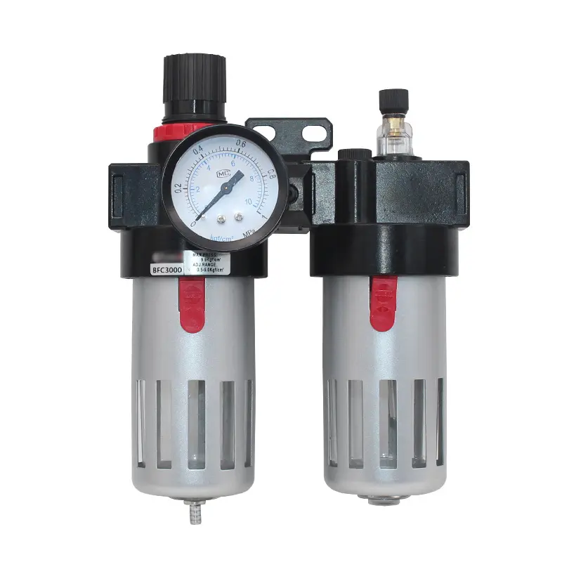 AFC BFC Series Air Source Treatment Unit Frl Air Filter Regulator And Lubricatoratic Combination Afc2000 Bfc2000 Bfc3000 Bfc4000