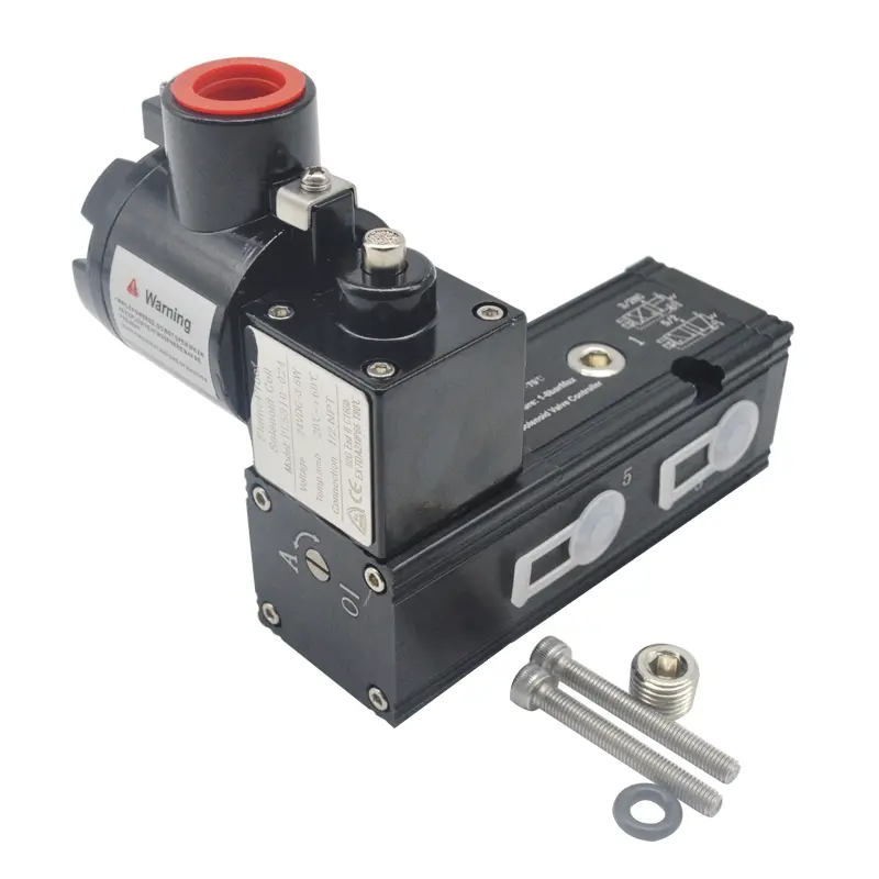 PL5310 series Explosion-proof solenoid NAMUR plate valve 5/2 way 3/2 way Flameproof Valve