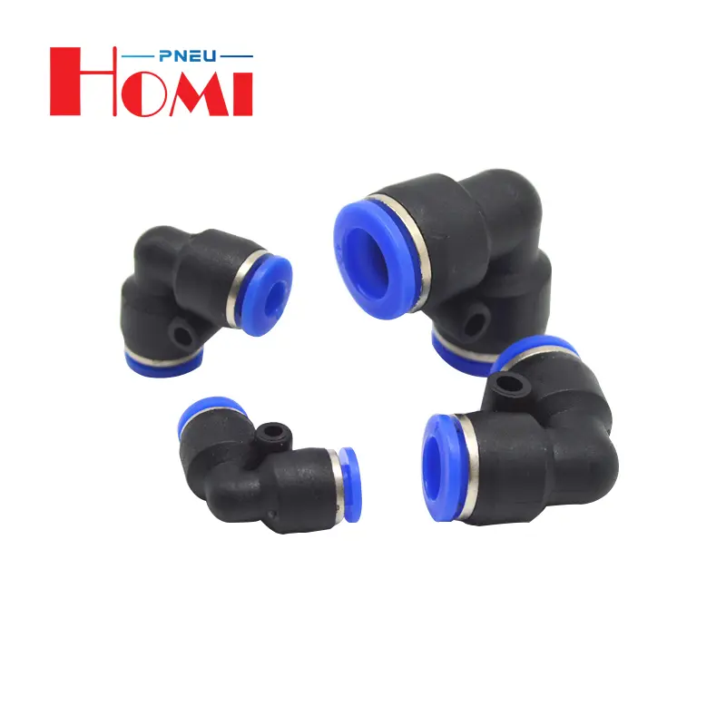 HOMIPNEU PV Elbow Pneumatic Joint Quick Joint Tracheal Joint Component Factory Direct Sales