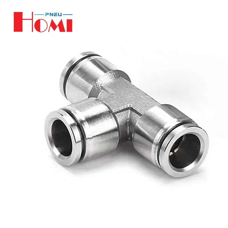 Double Ferrule Pipe Fittings stainless steel Hexagon Nipple Threaded Male Nipple Joints